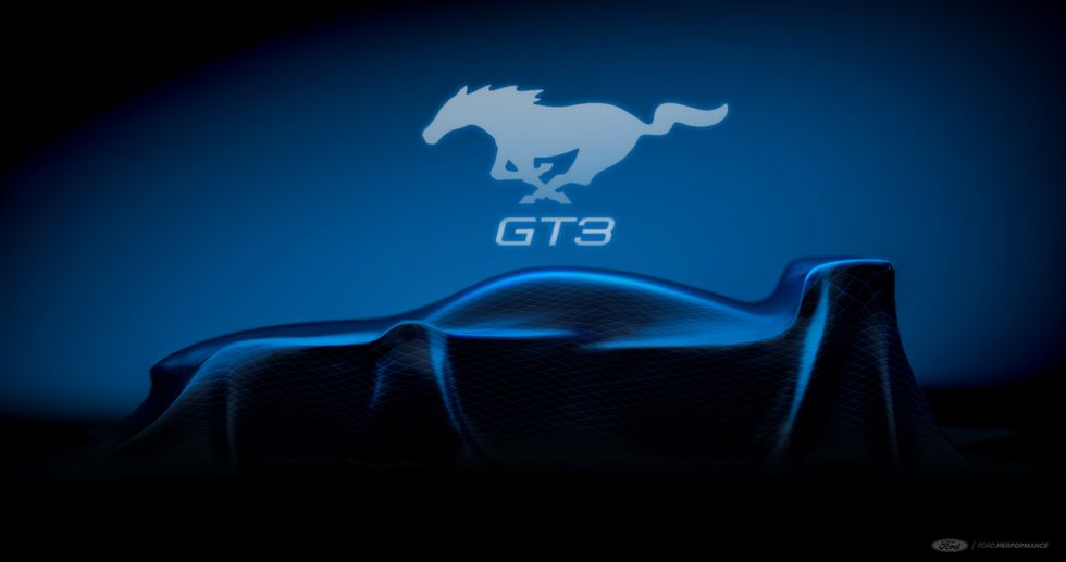 Ford Is Taking the Mustang GT3 Racing