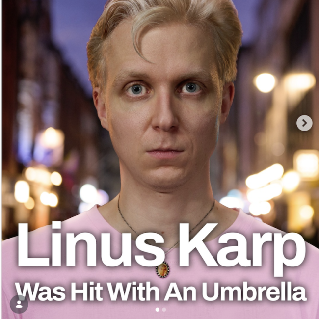 Queerguru’s Robert Malcolm reviews ‘LINUS WAS HIT WITH AN UMBRELLA’ @ Edinburgh Fringe