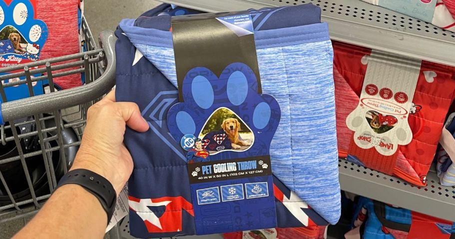 Pet Cooling Blankets Under $20 at Walmart (FIVE Character Designs!)