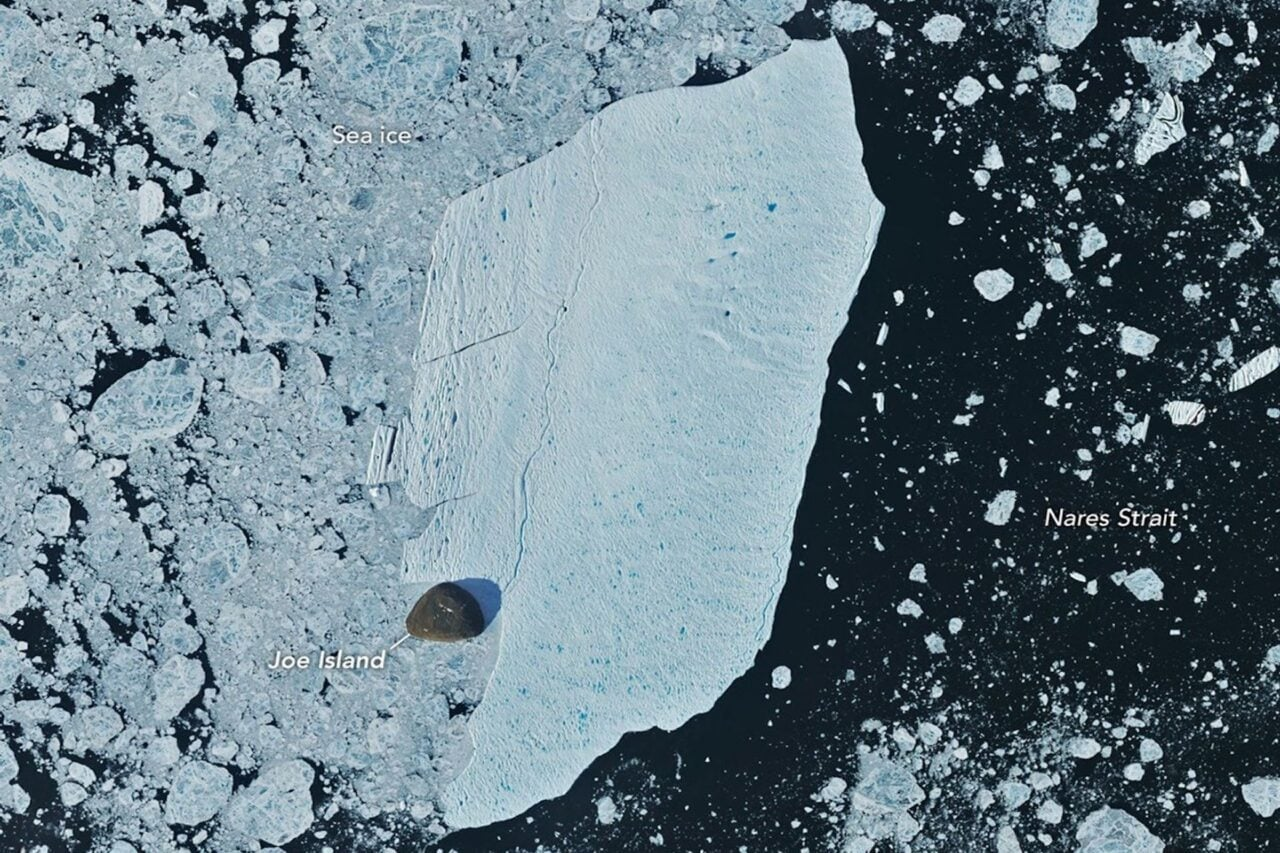 Greenland’s Wayward Ice Island Just Smashed Into Joe Island—and Survived