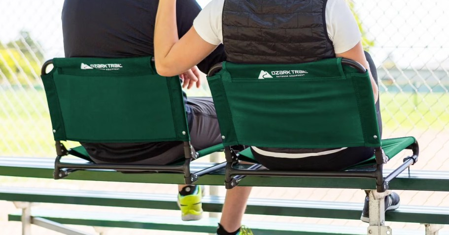 Ozark Trail Foldable Stadium Seat Only $9 on Walmart.com (Reg. $25)