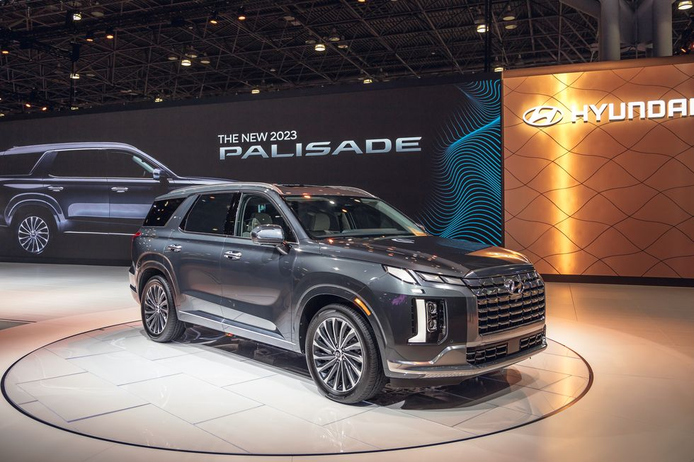 2023 Hyundai Palisade Sports a Bolder Face and More Tech