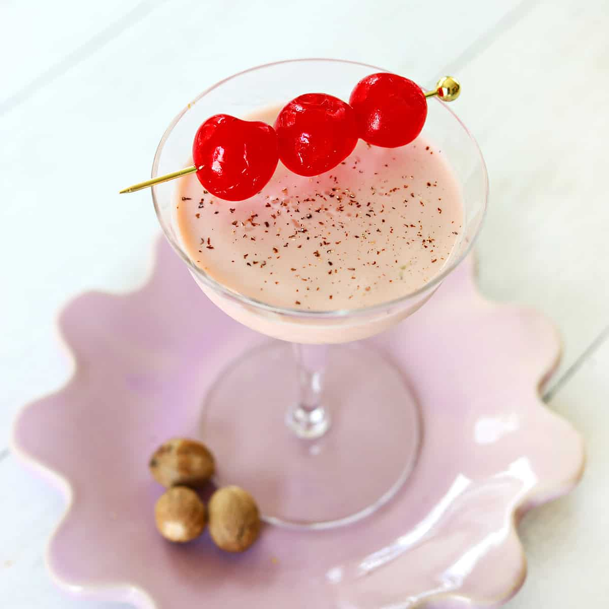 Pink Squirrel Cocktail