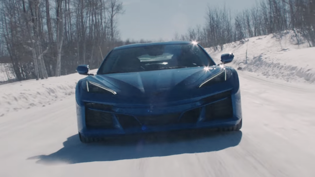 New 2023 Corvette E-Ray Teaser Shows a Silent Stealth Mode