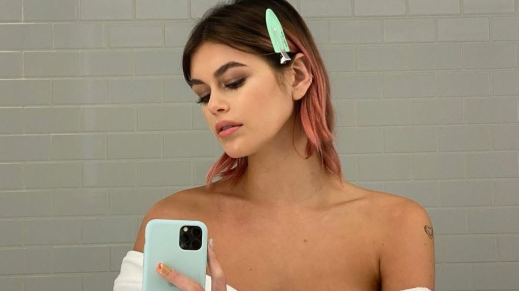 Kaia Gerber Strips Down to a Bra & Thong for Her Most Daring Shoot Yet