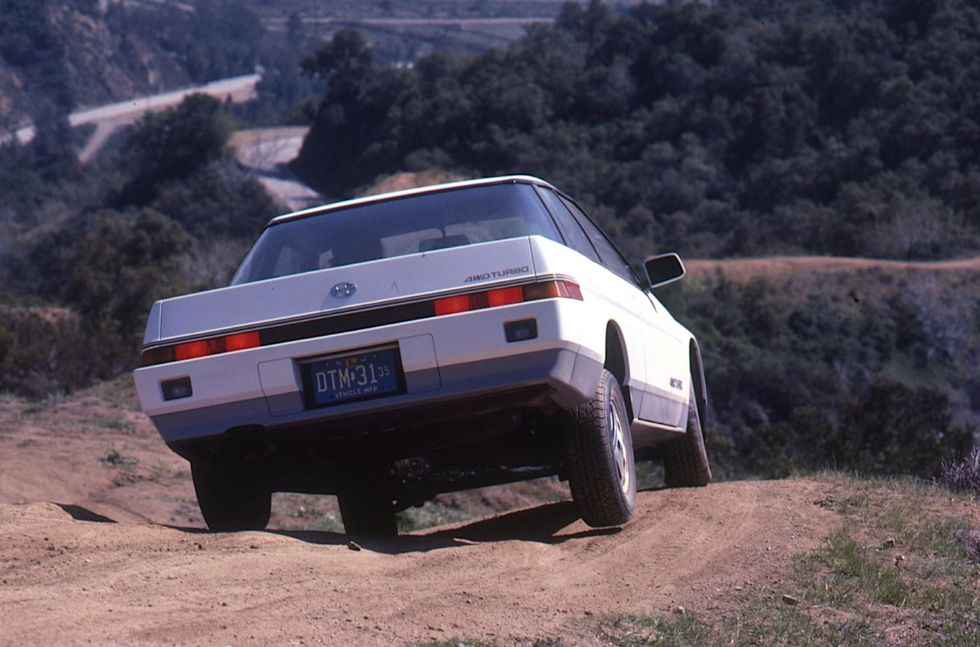 1985 Subaru XT 4WD Turbo Embraces the Strange