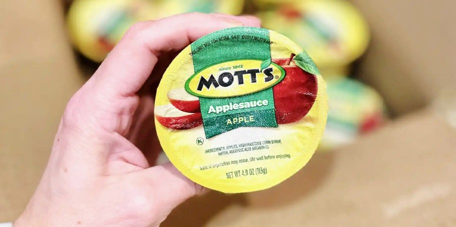 Mott’s Applesauce Cups 18-Count Only $4.54 Shipped on Amazon