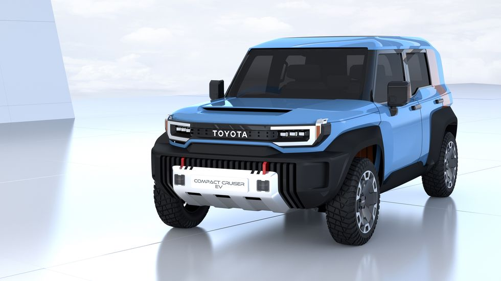 Toyota Previews a Baby Land Cruiser EV SUV
