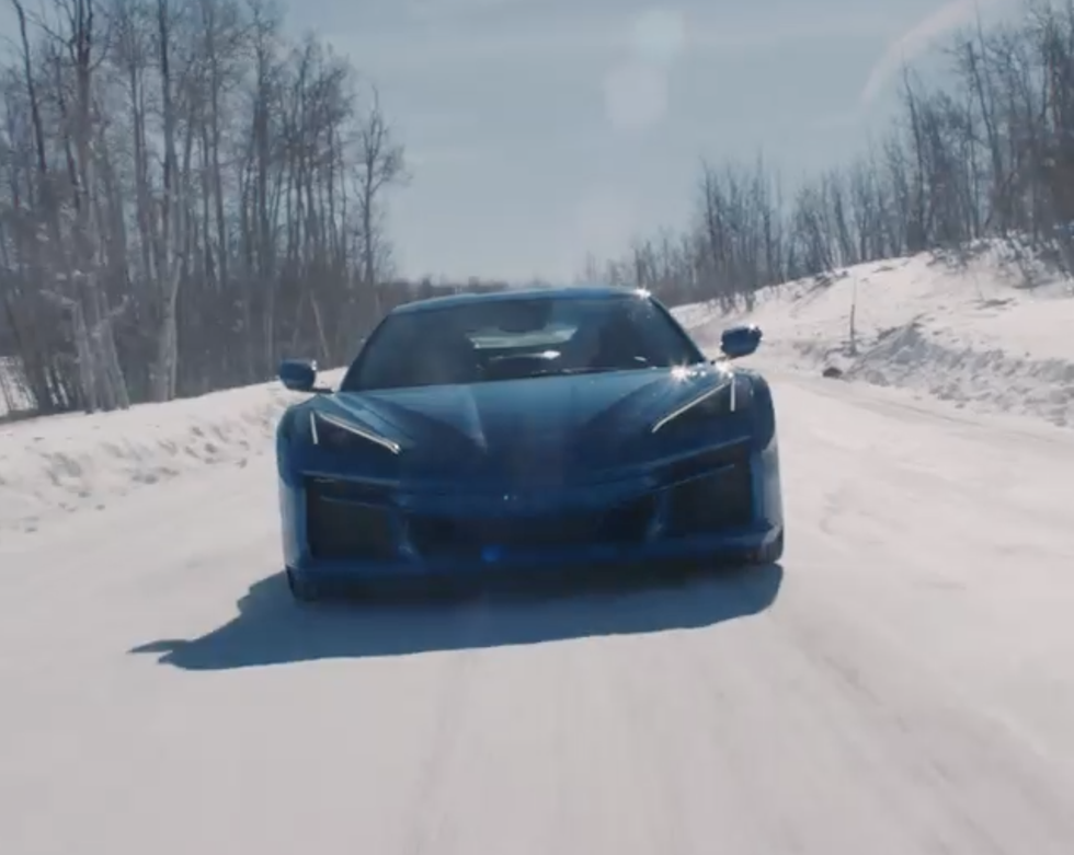 2024 Corvette E-Ray Teaser Shows 'Stealth Mode,' Debuts January 17
