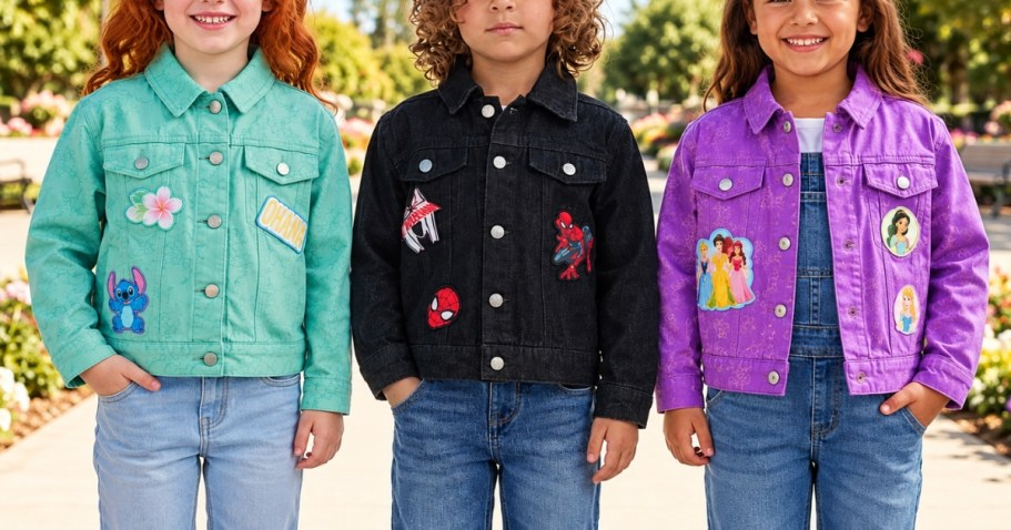 Toddler Character Denim Jackets Just $11.98 on SamsClub.com | Disney, Marvel, & More
