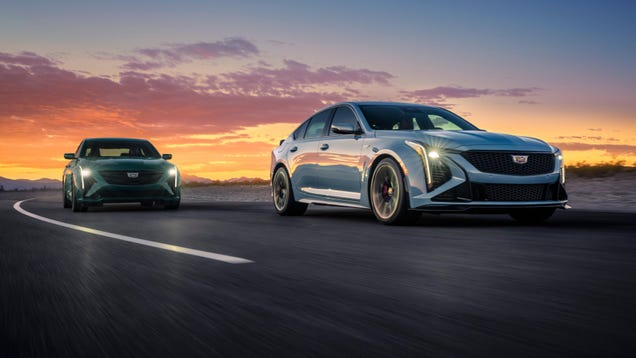 Cadillac CT5-V And CT5-V Blackwing Get Visual And Aero Tweeks, A Huge Screen And Excellent New Colors
