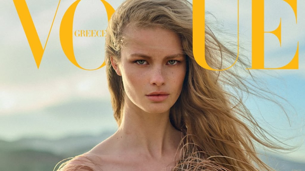 Kate Kraaijeveld Becomes a Greek Goddess Across the ‘Sublime’ Covers of Vogue Greece