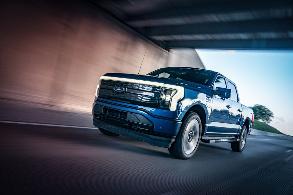 Tested: 2022 Ford F-150 Lightning Is a Familiar Brute