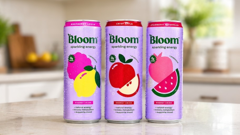 Bloom Sparkling Energy Drinks Just $1 Each on SamsClub.com