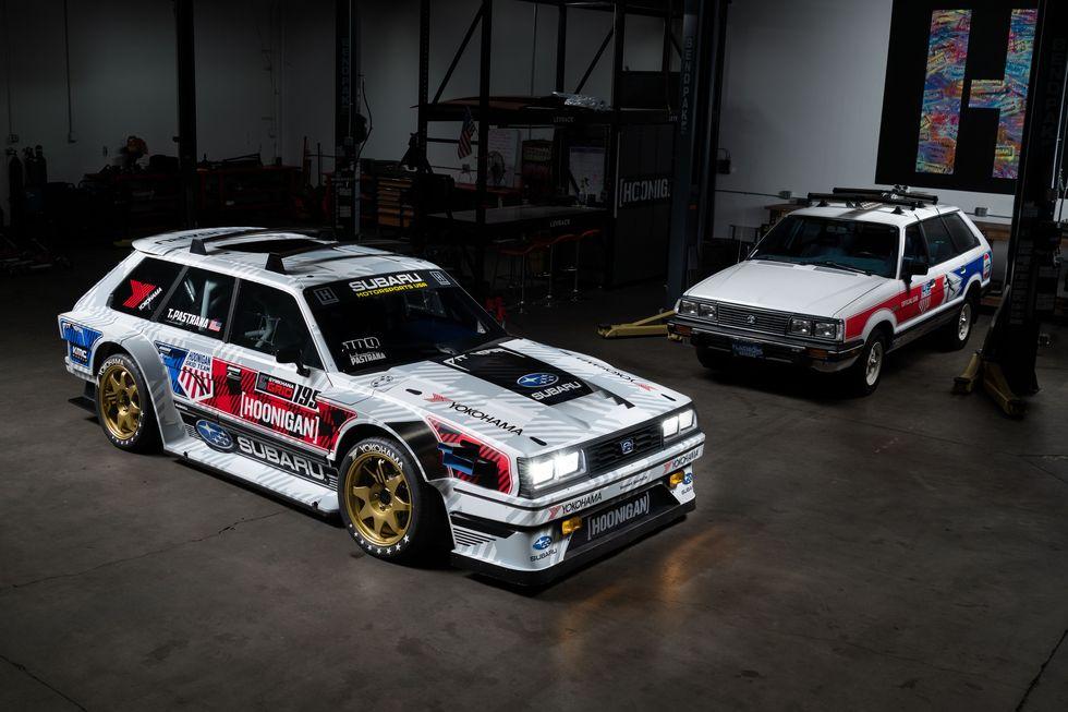 This Radical 1983 Subaru GL Wagon Is the Latest Gymkhana Drift Car