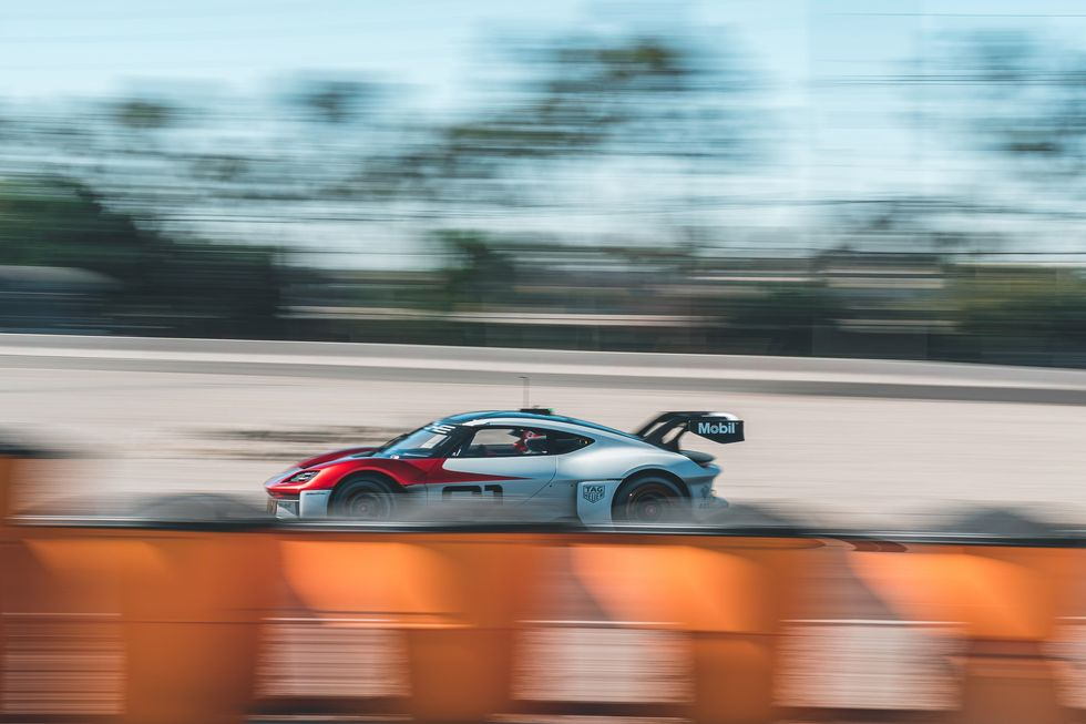 We Drive Porsche's Mission R Electric Concept Race Car