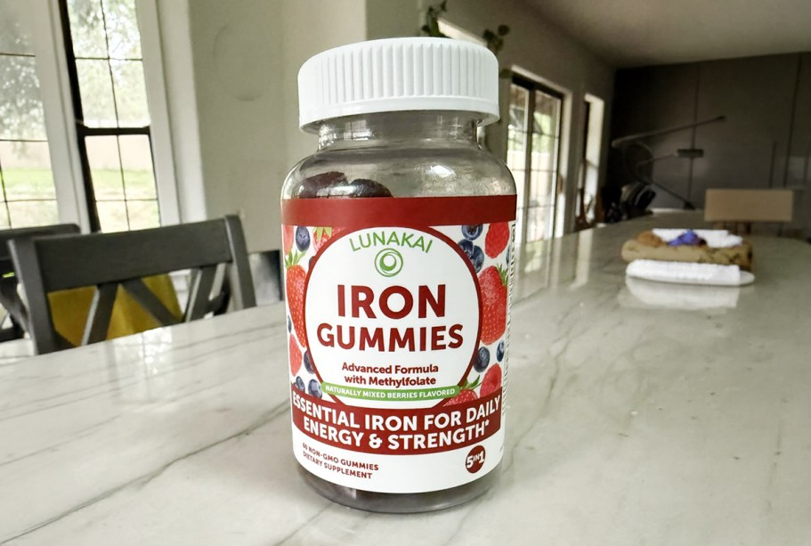 Iron Gummies 60-Count Bottle Only $12.97 Shipped on Amazon (Reg. $26)