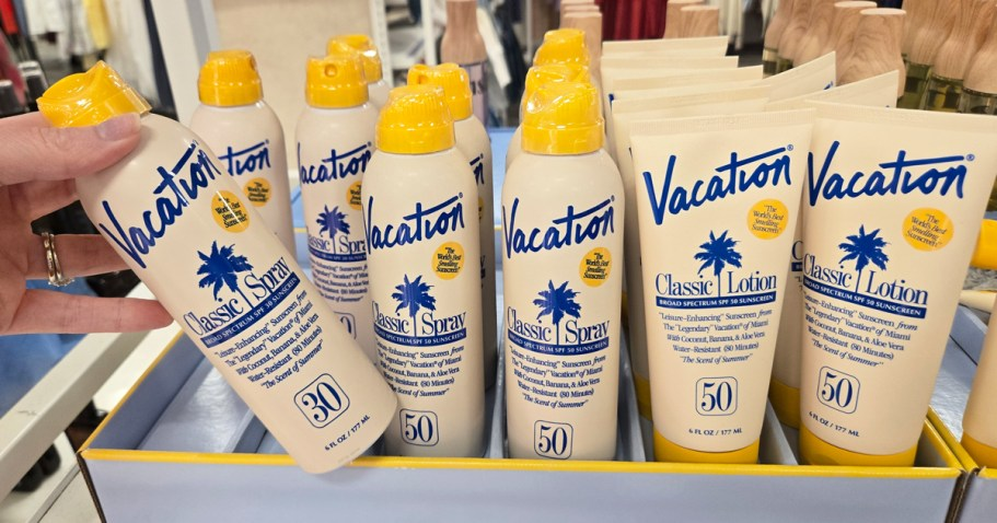 RARE 40% Off Vacation Sunscreen for Target Circle 360 Members