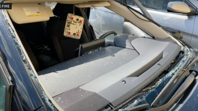 'Huffing' May Have Caused A Car To Explode In Massachusetts