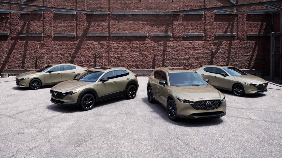 2024 Mazda Models to Add Brown-on-Brown Carbon Turbo Edition