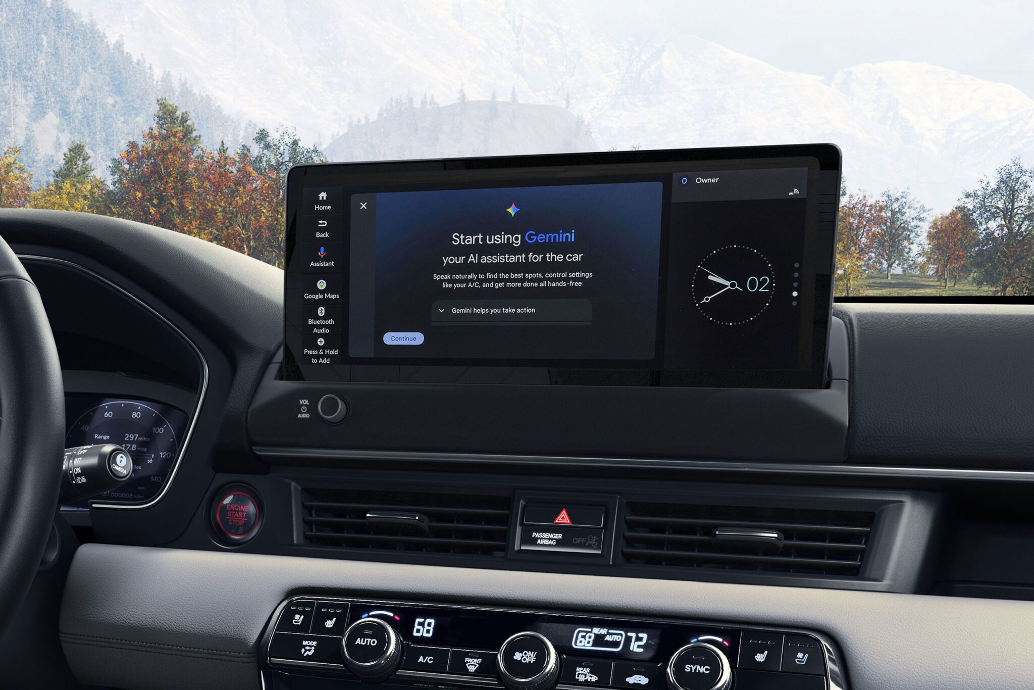 Honda deploys Google Gemini across its key line-up