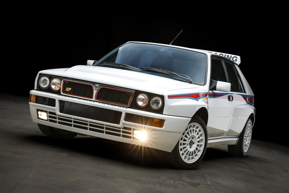 1992 Lancia Delta Integrale Martini 6 Evoluzione, Today's BaT Pick