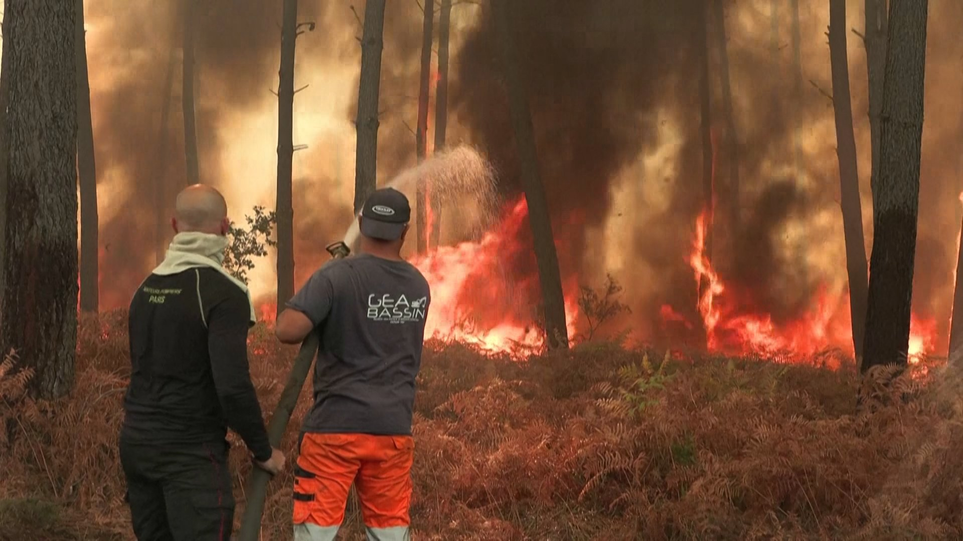 Bordeaux wildfire battle continues amid extreme heat