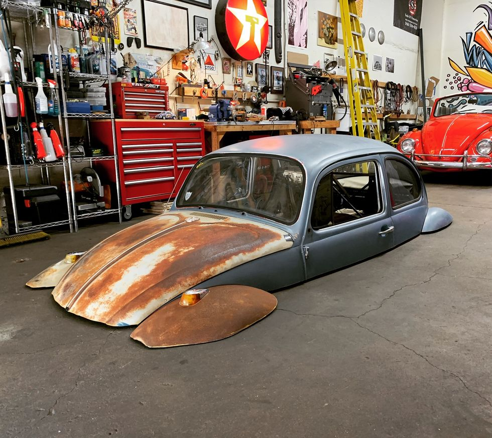 How to Build a Drivable Half-Beetle