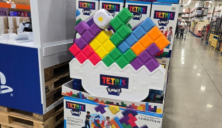 This Giant Tetris XL Tumble Game is Just $69.99 Shipped on Costco.com (Reg. $100)!