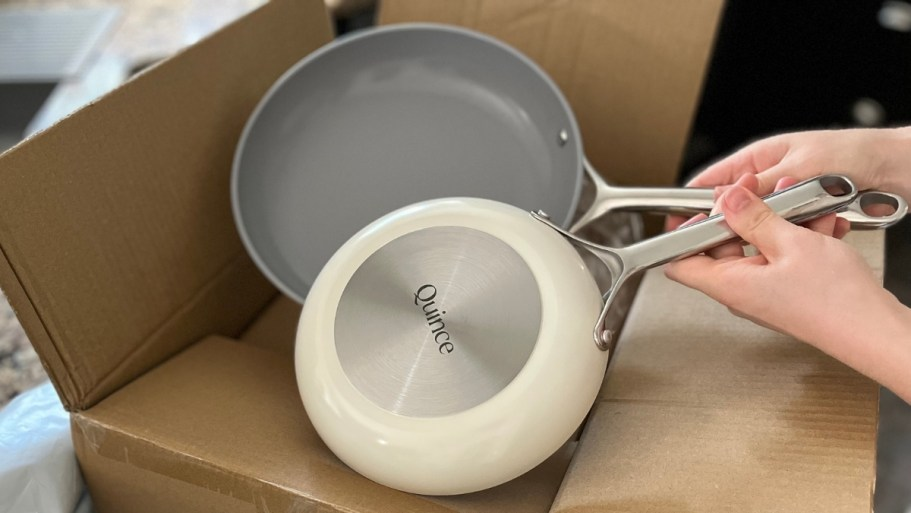 These Quince Ceramic Frying Pans Are a Budget-Friendly Premium Pick
