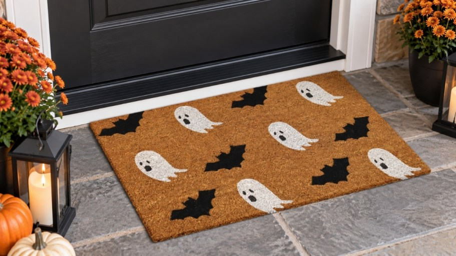 Walmart Halloween Doormats Just $9.97 | Ghosts, Pumpkins & More!