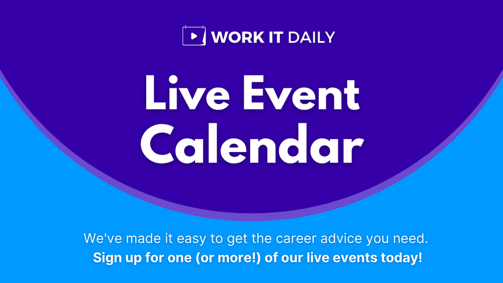 Work It Daily's Career Events