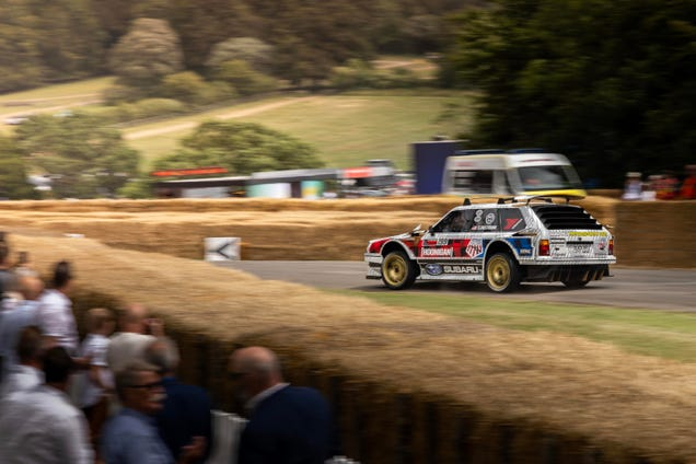 Here Are Some Rad Photos Of Subaru's Family Huckster Running Wild At Goodwood