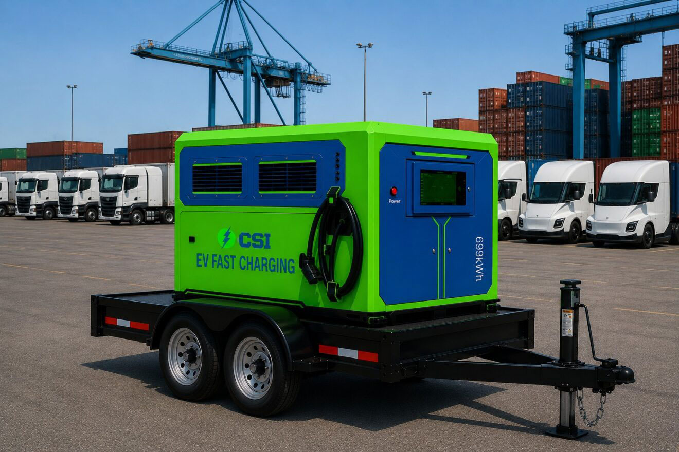 CSI 2.3 MWh BESS delivers 1 MW MCS output to EV fleets