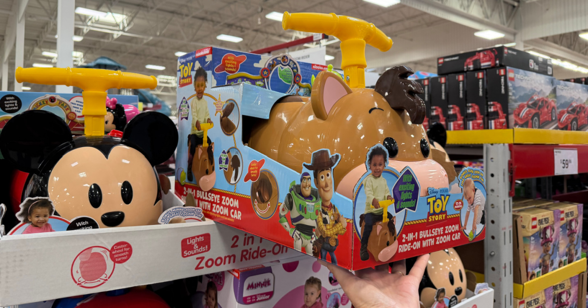 Disney Zoom Ride-On w/ Zoom Car Just $34.98 at Sam’s Club