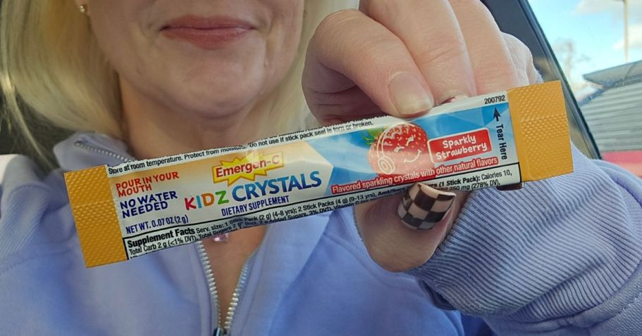 Emergen-C Kidz Crystals 56-Count Only $7.63 Shipped on Amazon (Reg. $21)