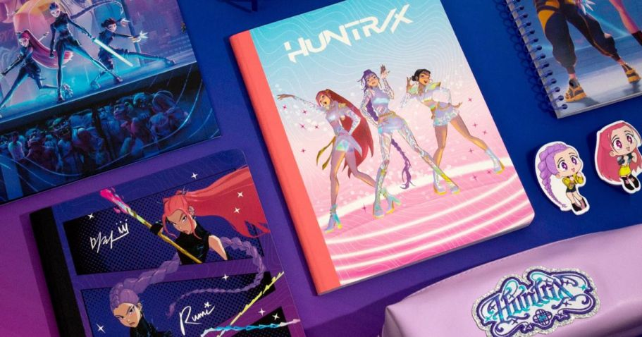 K-Pop Demon Hunters School Supplies from $1.97 on Walmart.com