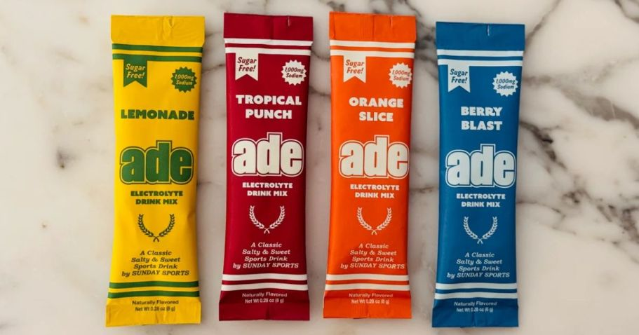 Hurry! FREE Sunday Sports Electrolytes 4-Flavor Sample Pack