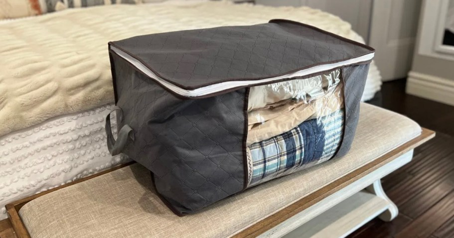 Foldable Storage Tote 6-Pack Only $9.89 on Amazon (Reg. $20)