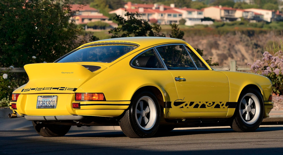 Paul Walker’s 1973 Porsche 911 Carrera RS 2.7 Headed to Monterey Auction