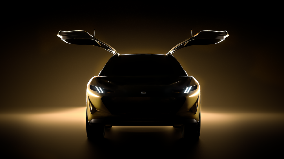 Drako Dragon SUV Glimpsed with Bold Looks, 2000 Electric Horsepower