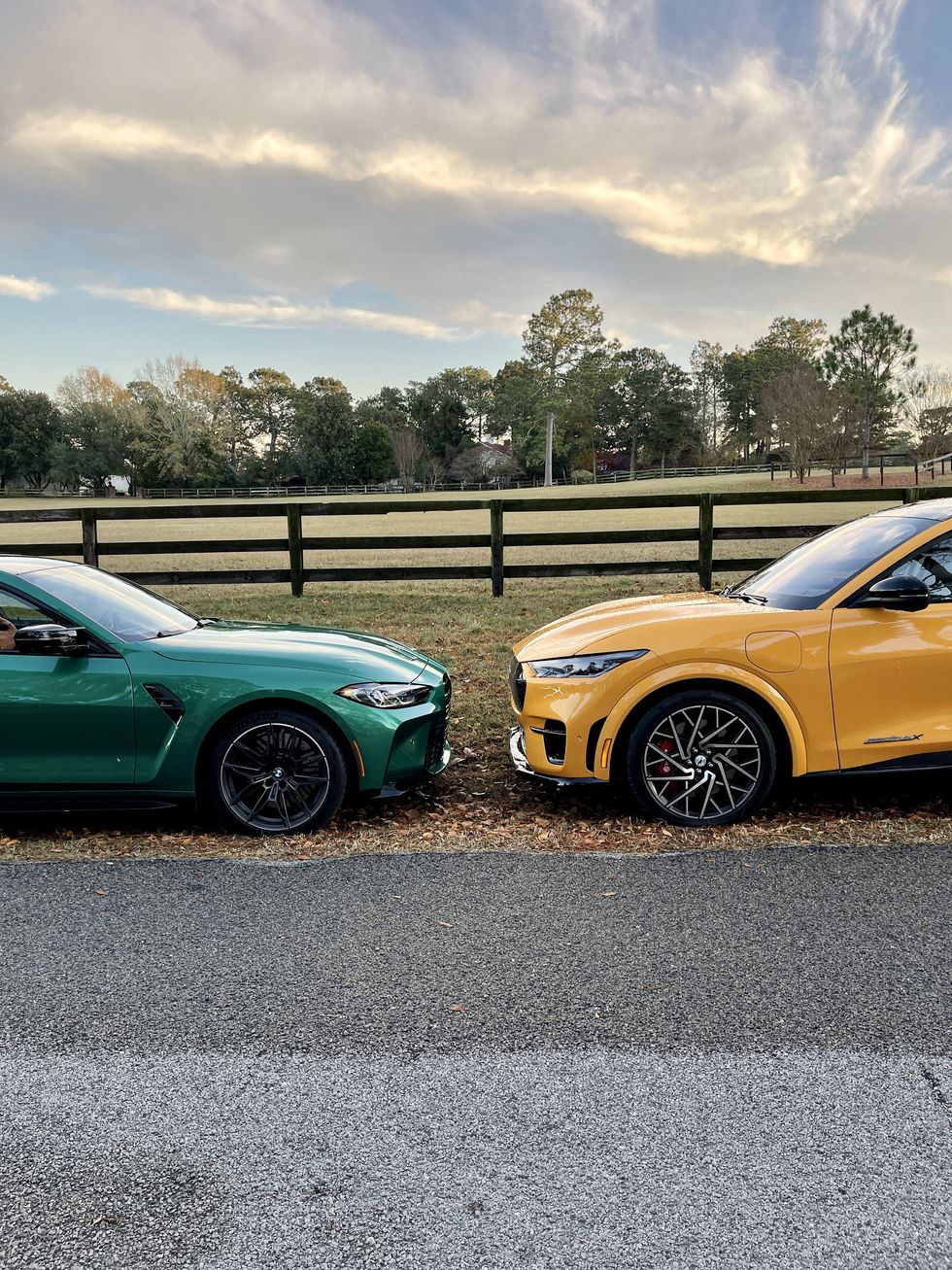 Would You Rather: BMW M4 Competition or Ford Mustang Mach-E GT?