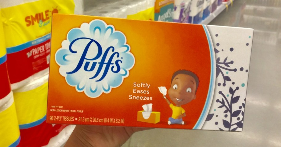 Puffs Tissues 4-Pack Just $3.97 After Walmart Cash