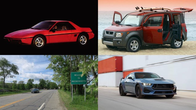 Worst States To Drive In, Worst Sports Cars And Overrated Movie Cars In This Week's QOTD Roundup