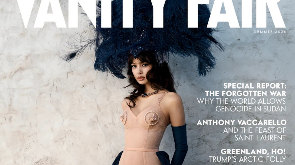 Lisa Becomes the Ultimate Showgirl via the Summer 2026 Cover of Vanity Fair