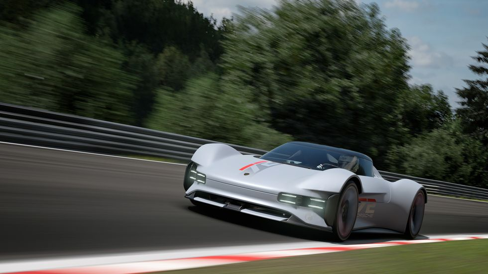 Porsche’s Vision Gran Turismo Is Ready To Tear Up Virtual Tracks