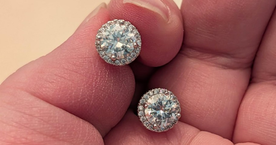 18K Gold-Plated Moissanite Earrings from $9.99 on Amazon (Reg. $30)