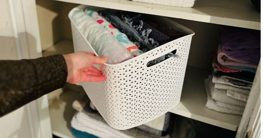 Get Organized with 40% Off Brightroom Storage Baskets on Target.com