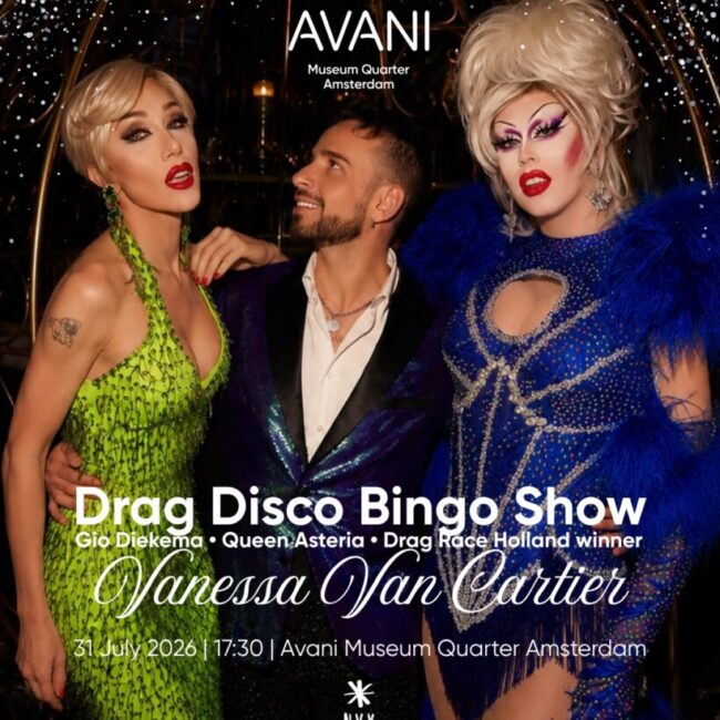 Celebrate Amsterdam’s World Pride at  AVANI’s Drag Disco Bingo Show