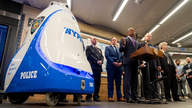Robot's Time Patrolling The NYC Subway Has Come To An End